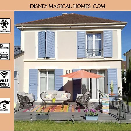 Air-Conditionned Villa, 5 Min To The Park - Disney Magical Homes, Paris Magny-le-Hongre Exterior foto